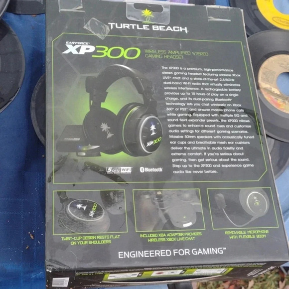 Turtle Beach xp300 wireless amplified gaming Headset - Picture 2 of 3